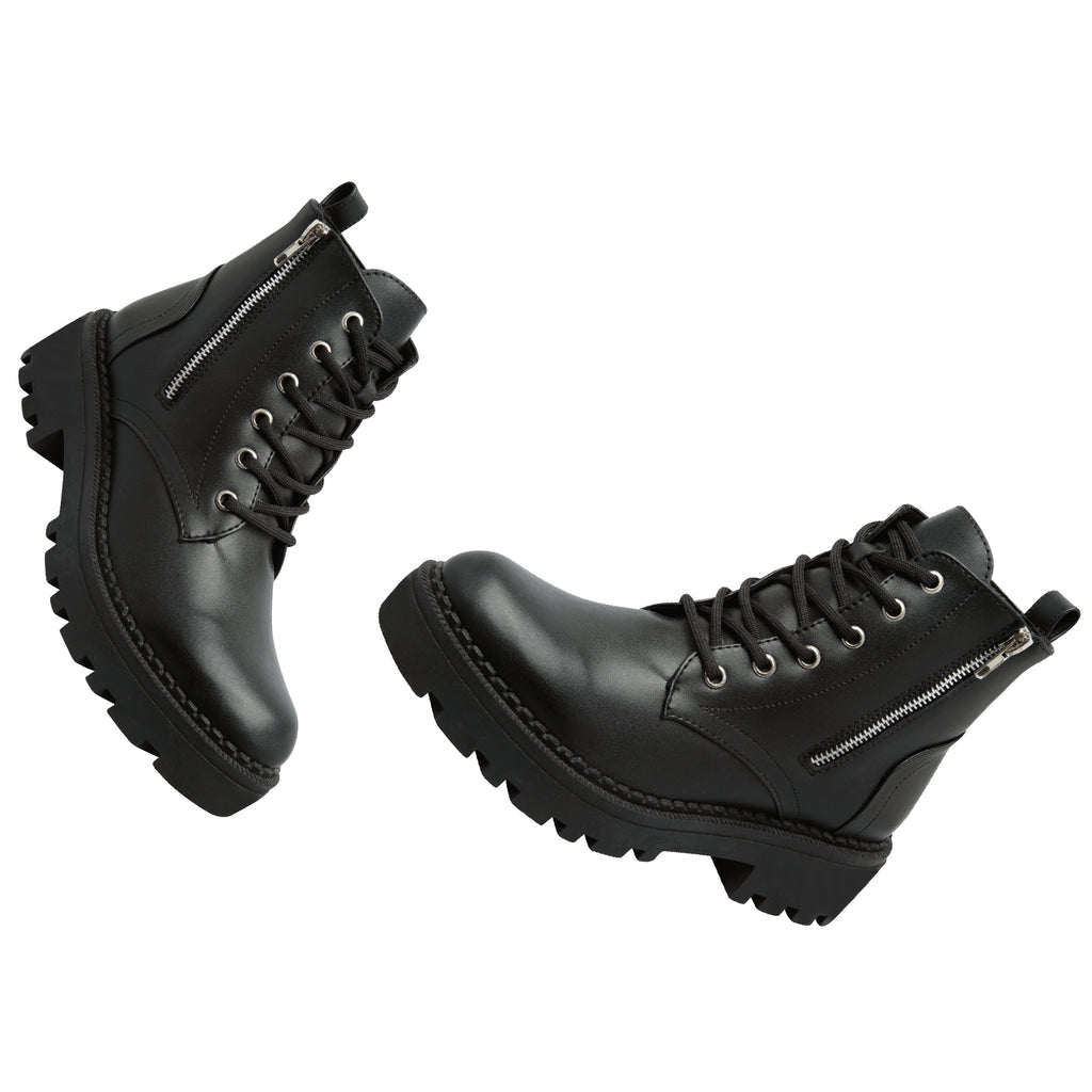 Peak Black Zipper